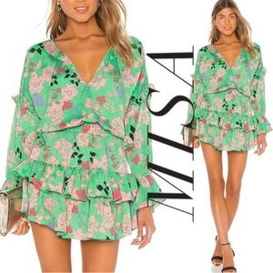 Misa Los Angeles Floral Dress XS